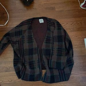 rare plaid Unif cardigan